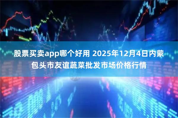 股票买卖app哪个好用 2025年12月4日内蒙包头市友谊蔬菜批发市场价格行情