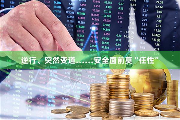 逆行、突然变道……安全面前莫“任性”